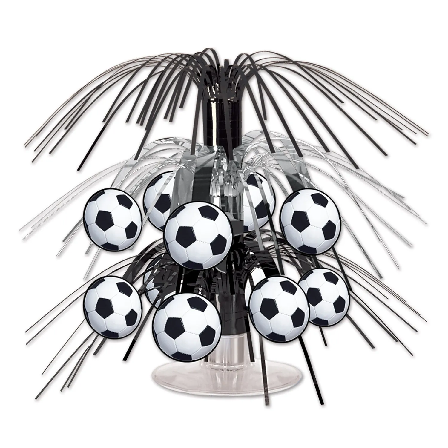 Soccer Ball Mini Cascade Centerpiece 19cm