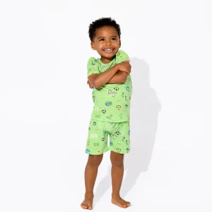 Soccer Bamboo Kids Pajama Short Set