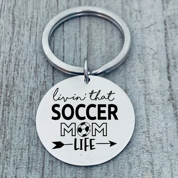 Soccer Mom Keychain - Pick Style