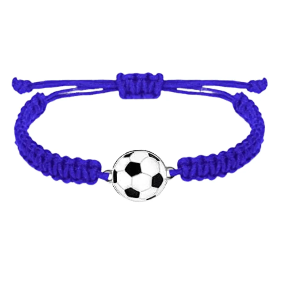 Soccer Rope Bracelet - Pick Color