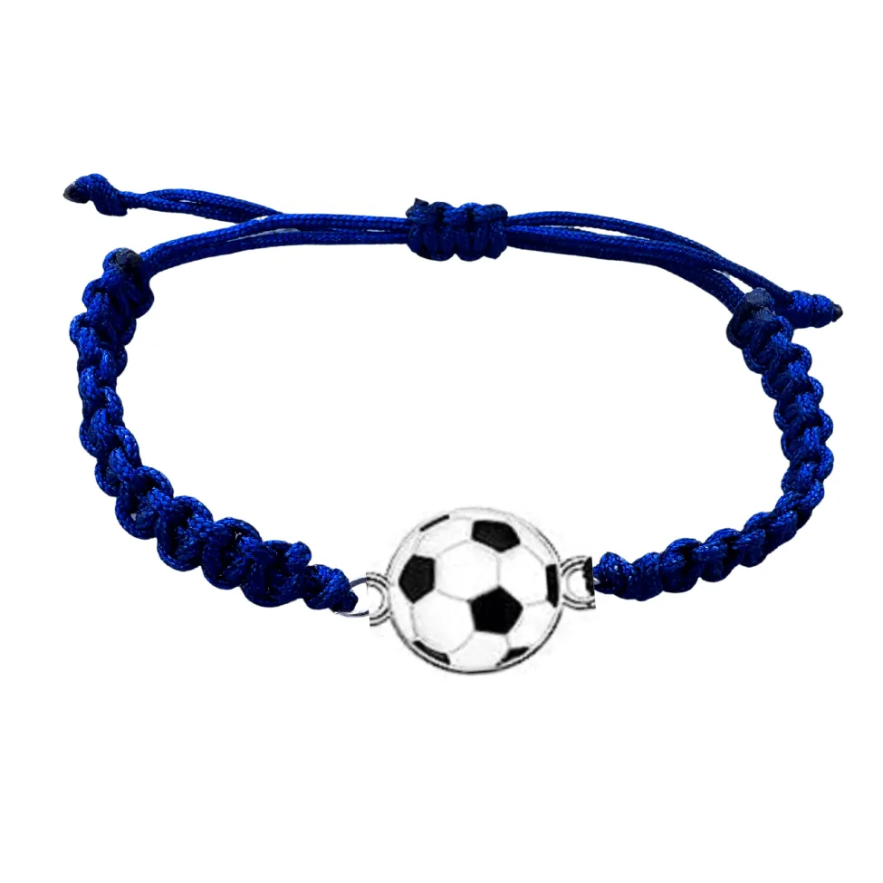 Soccer Rope Bracelet - Pick Color