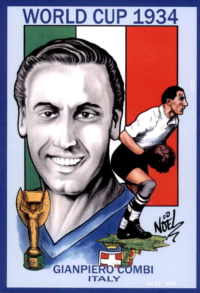 Soccer World Cup Winning Captains Card Set by Noel