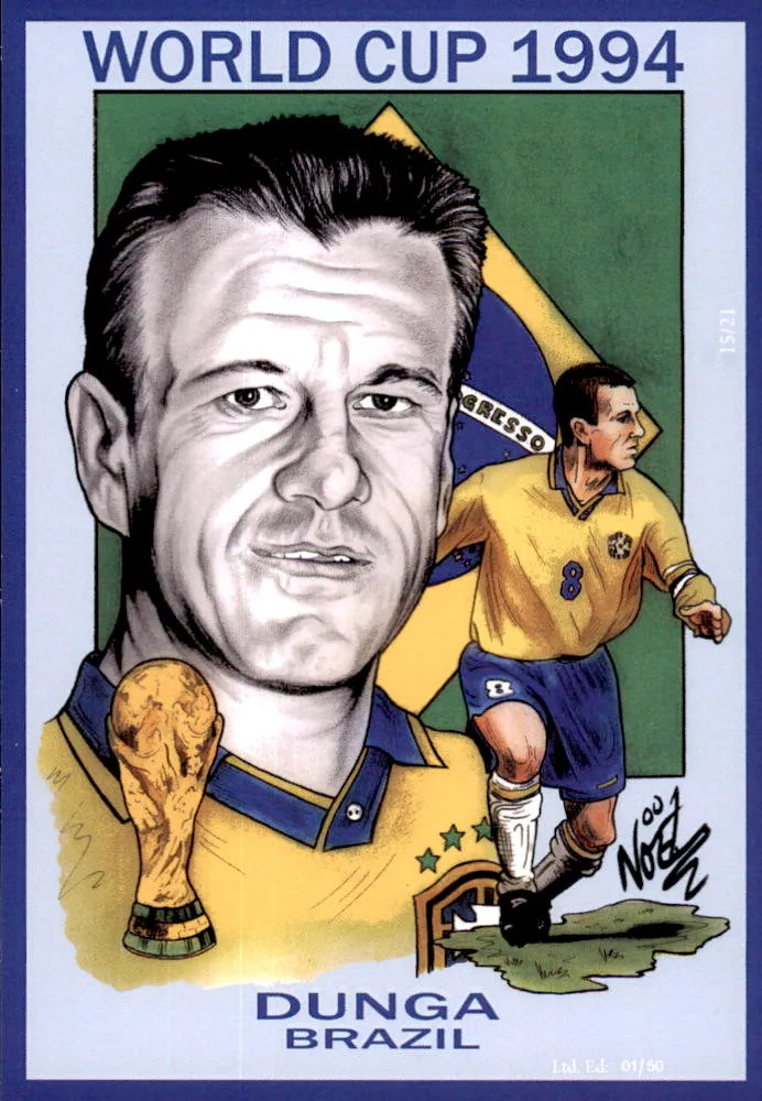 Soccer World Cup Winning Captains Card Set by Noel