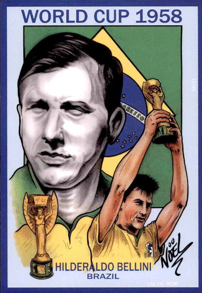 Soccer World Cup Winning Captains Card Set by Noel