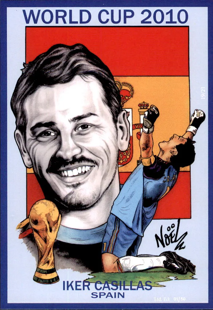 Soccer World Cup Winning Captains Card Set by Noel