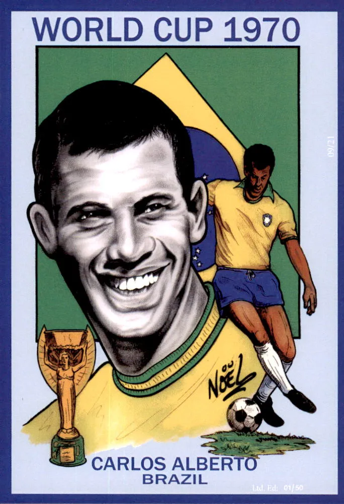 Soccer World Cup Winning Captains Card Set by Noel