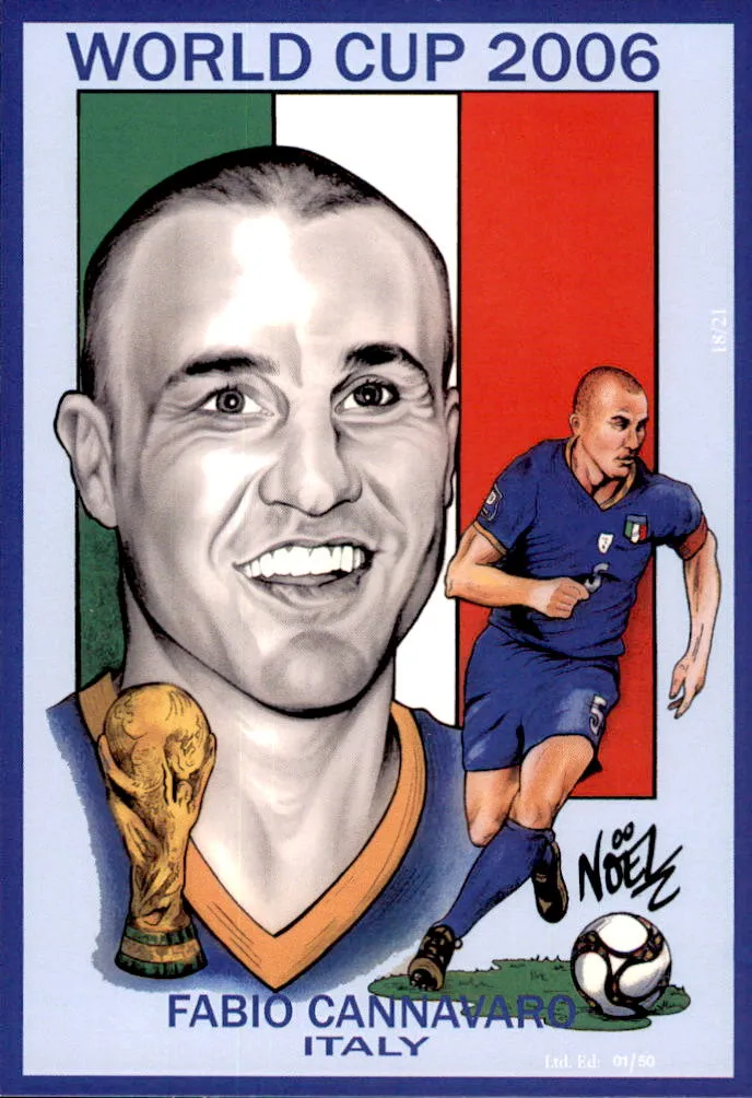 Soccer World Cup Winning Captains Card Set by Noel