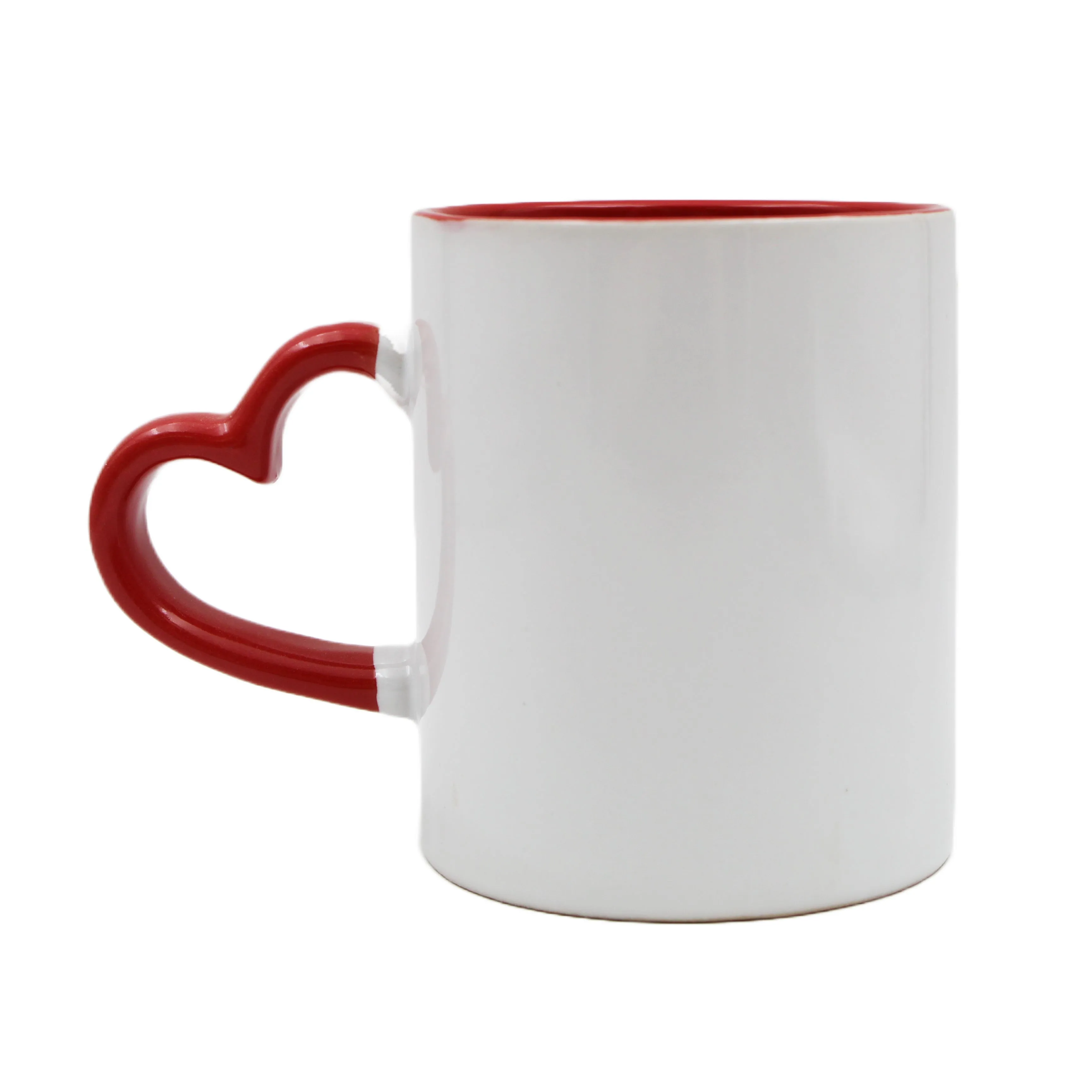 Sport Lisboa e Benfica SLB Heart Shaped Handle Mug with Gift Box