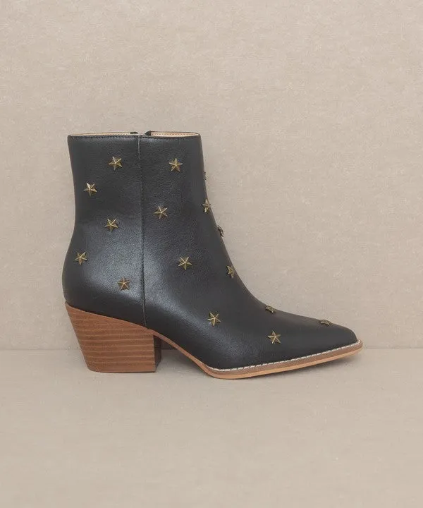 Star Studded Western Boots // WHITE OR BLACK