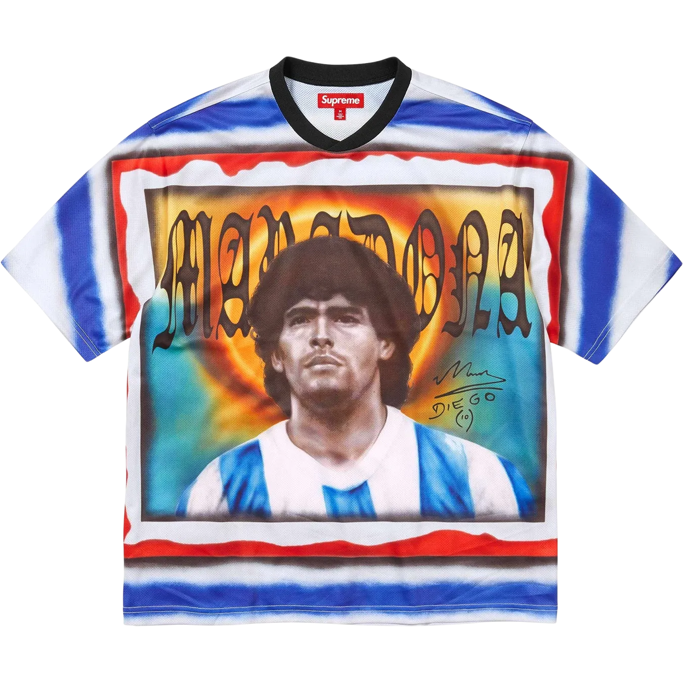 Supreme Maradona Soccer Jersey