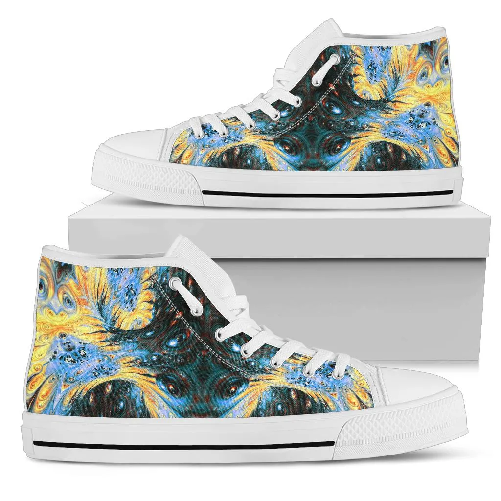 SYMBIOTIC SUNRISE (WHITE) | HIGH TOPS | IMRAN