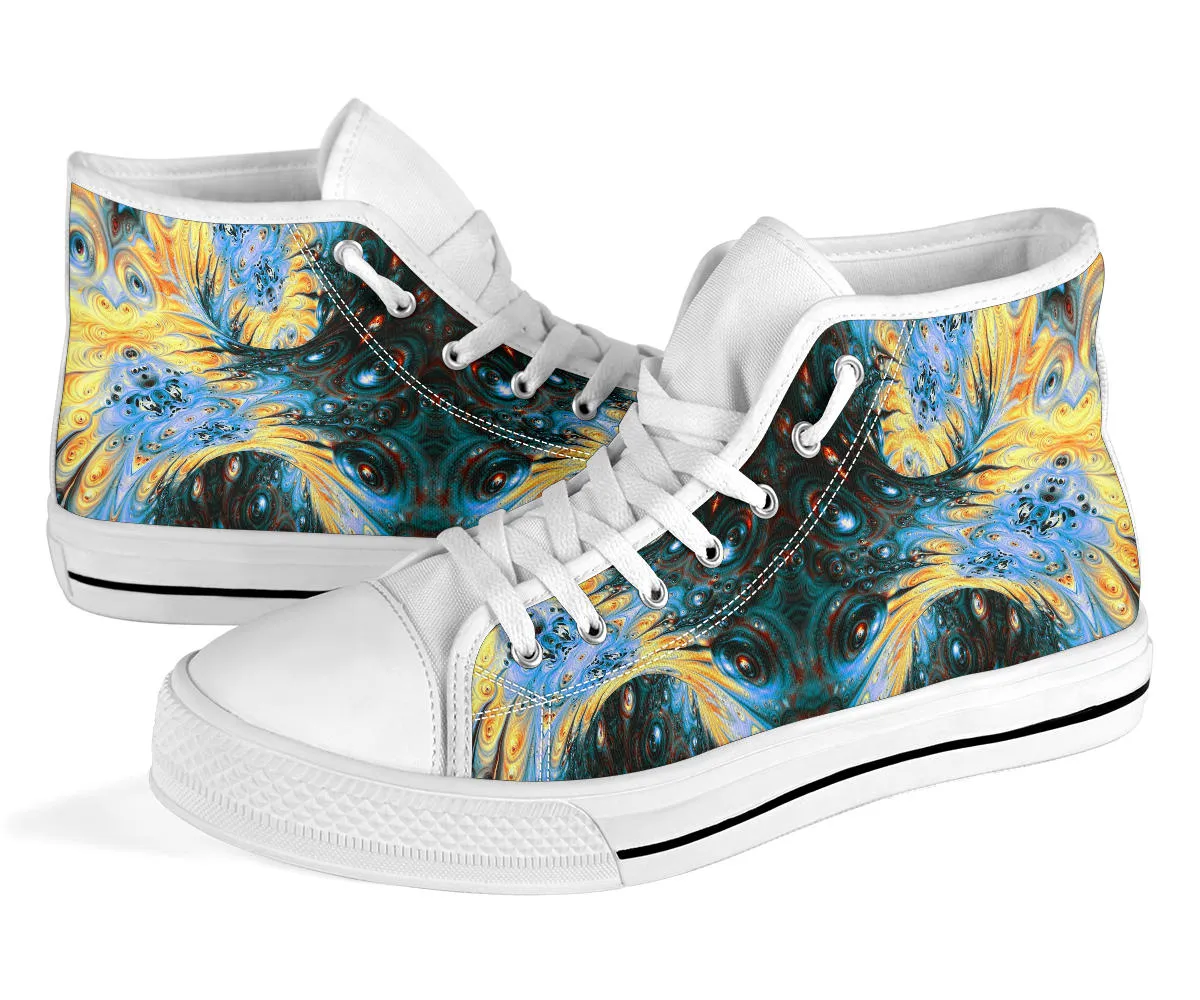 SYMBIOTIC SUNRISE (WHITE) | HIGH TOPS | IMRAN