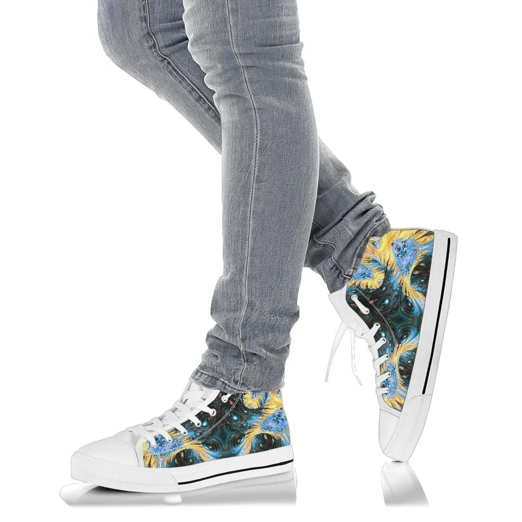 SYMBIOTIC SUNRISE (WHITE) | HIGH TOPS | IMRAN