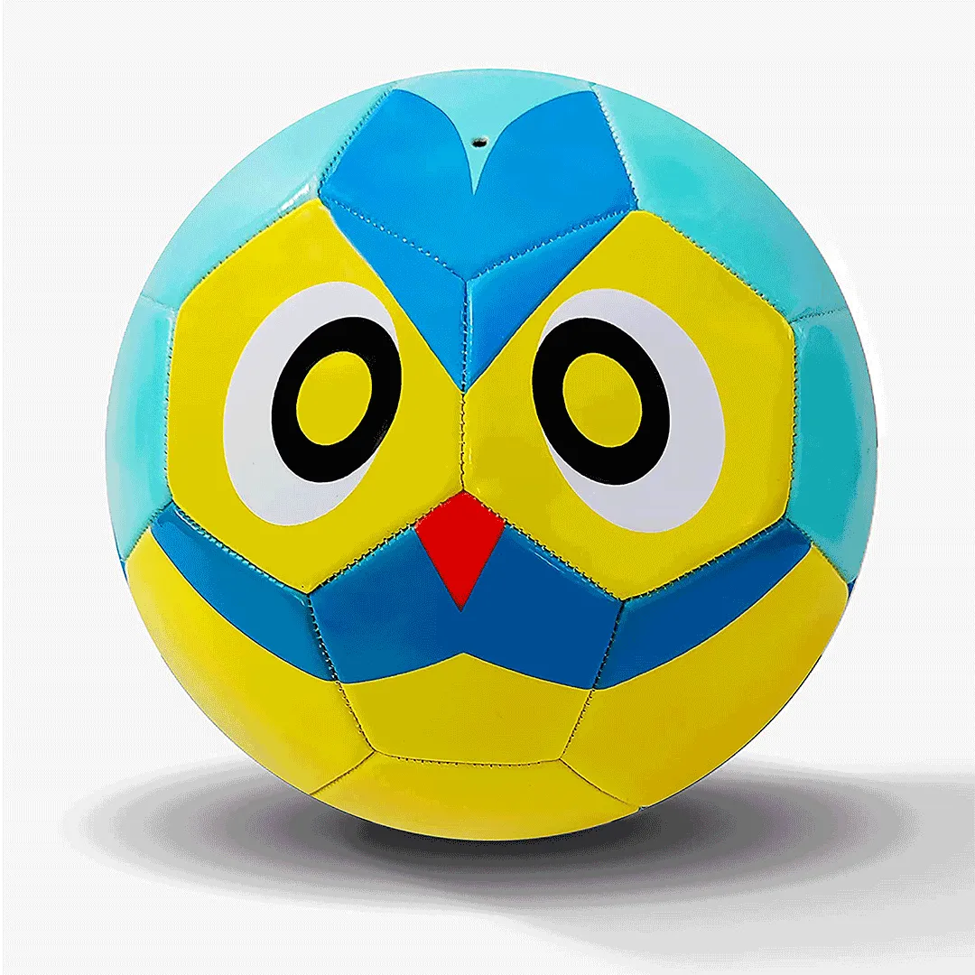 Synco Kids Football |Best Indoor/ Outdoor Game| Kids Soccer Ball | Gift for Kids | Size-3 (Owl_Football)