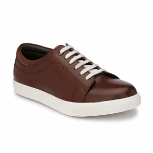 Tan Casual Lace-ups Sneakers