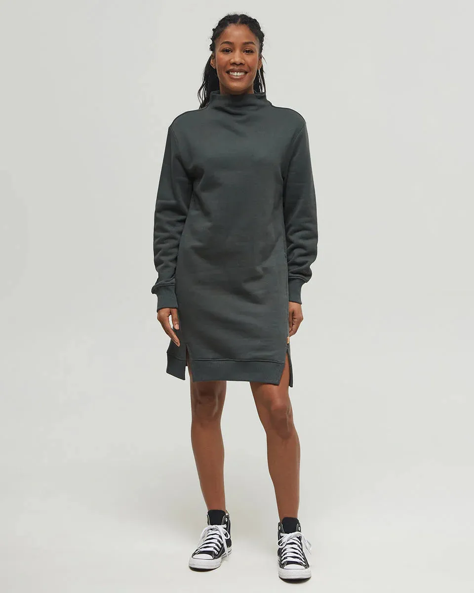 TENTREE MOCKNECK SWEATSHIRT DRESS