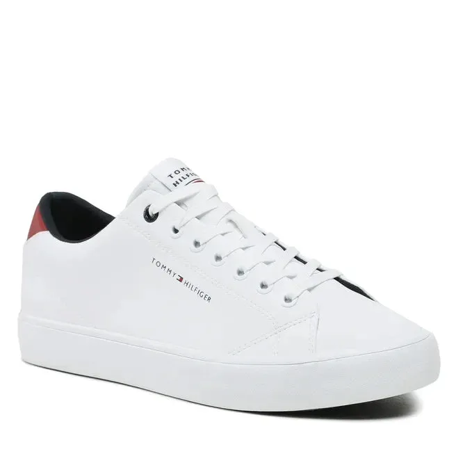 Tommy Hilfiger Hi Vulc Core Low LTH Men FM0FM04687-WHT