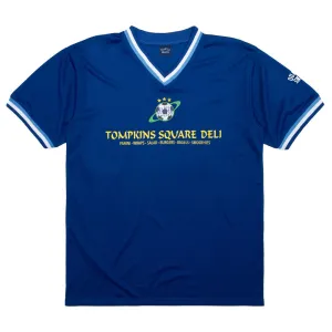 Tompkins Square Deli Squad Soccer Jersey Quartersnacks Royal