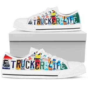 Trucker Life Low Top Shoes Women