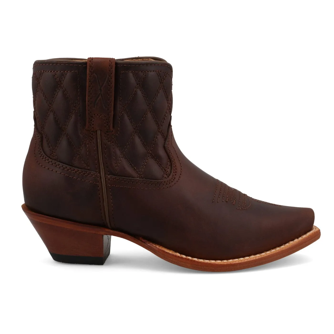 Twisted X Women's Chocolate Truffle Steppin' Out Bootie WSOB001