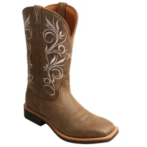 TWISTED X WOMEN'S TOP HAND 11" WESTERN BOOT - WTH0012