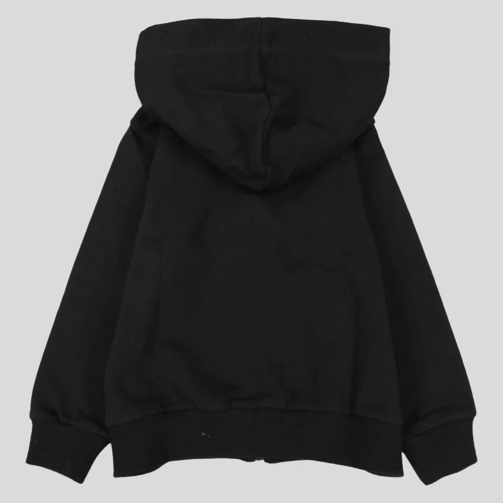 Unisex Plain Long-Sleeved Hooded Jacket