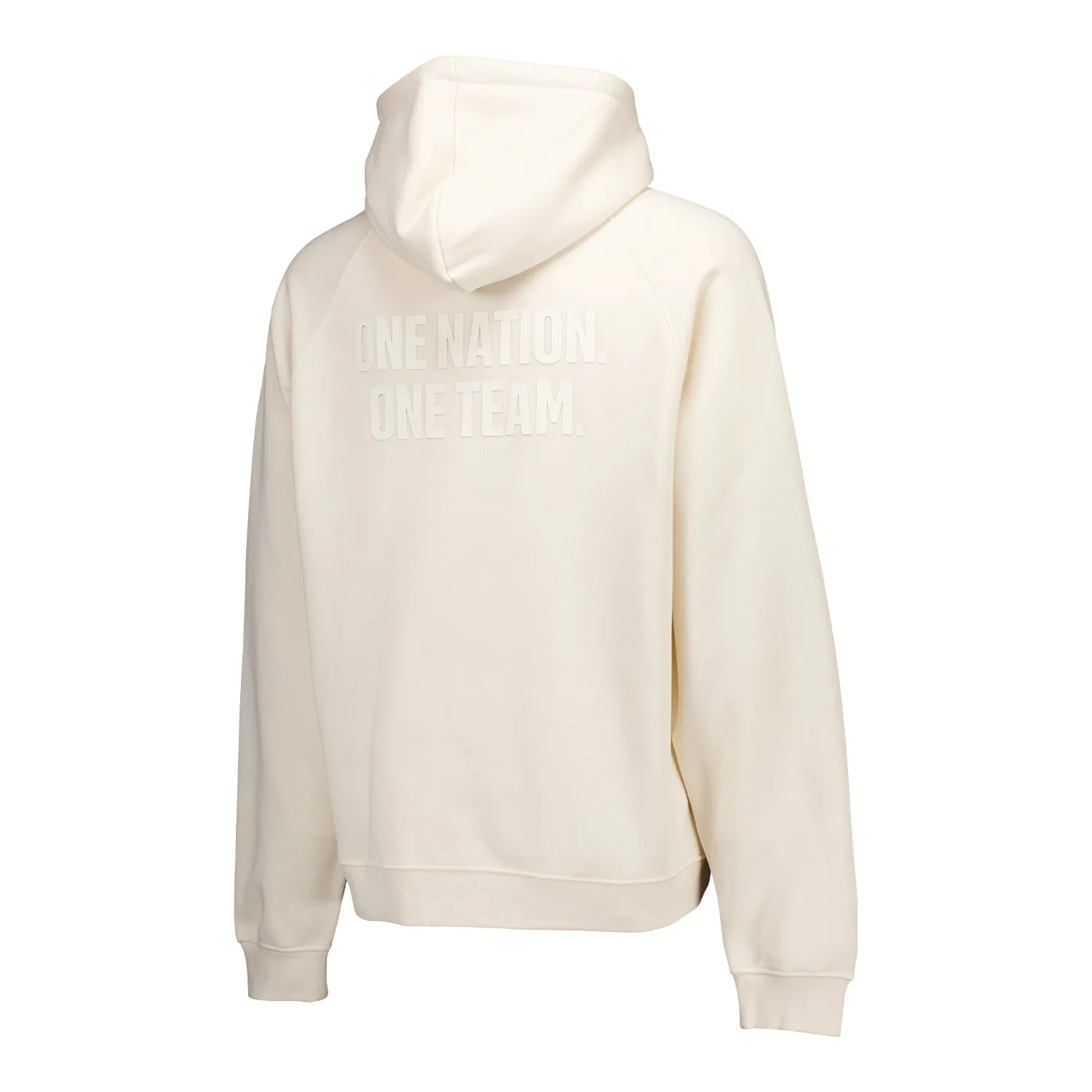 Unisex USA Statement Cream Tonal Hoodie