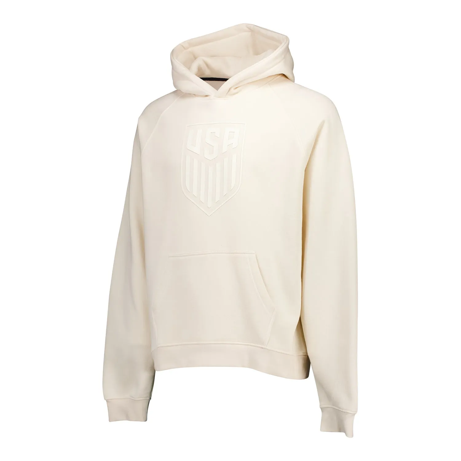 Unisex USA Statement Cream Tonal Hoodie