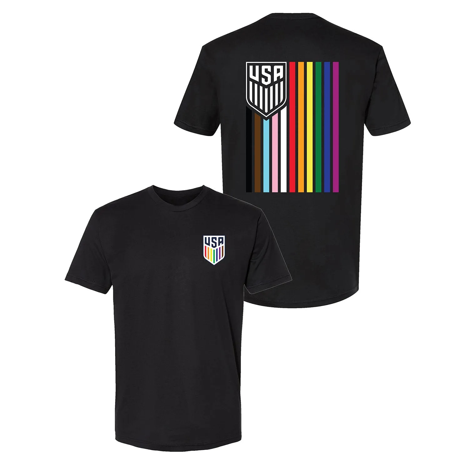 Unisex USMNT 2023 Pride Black Tee