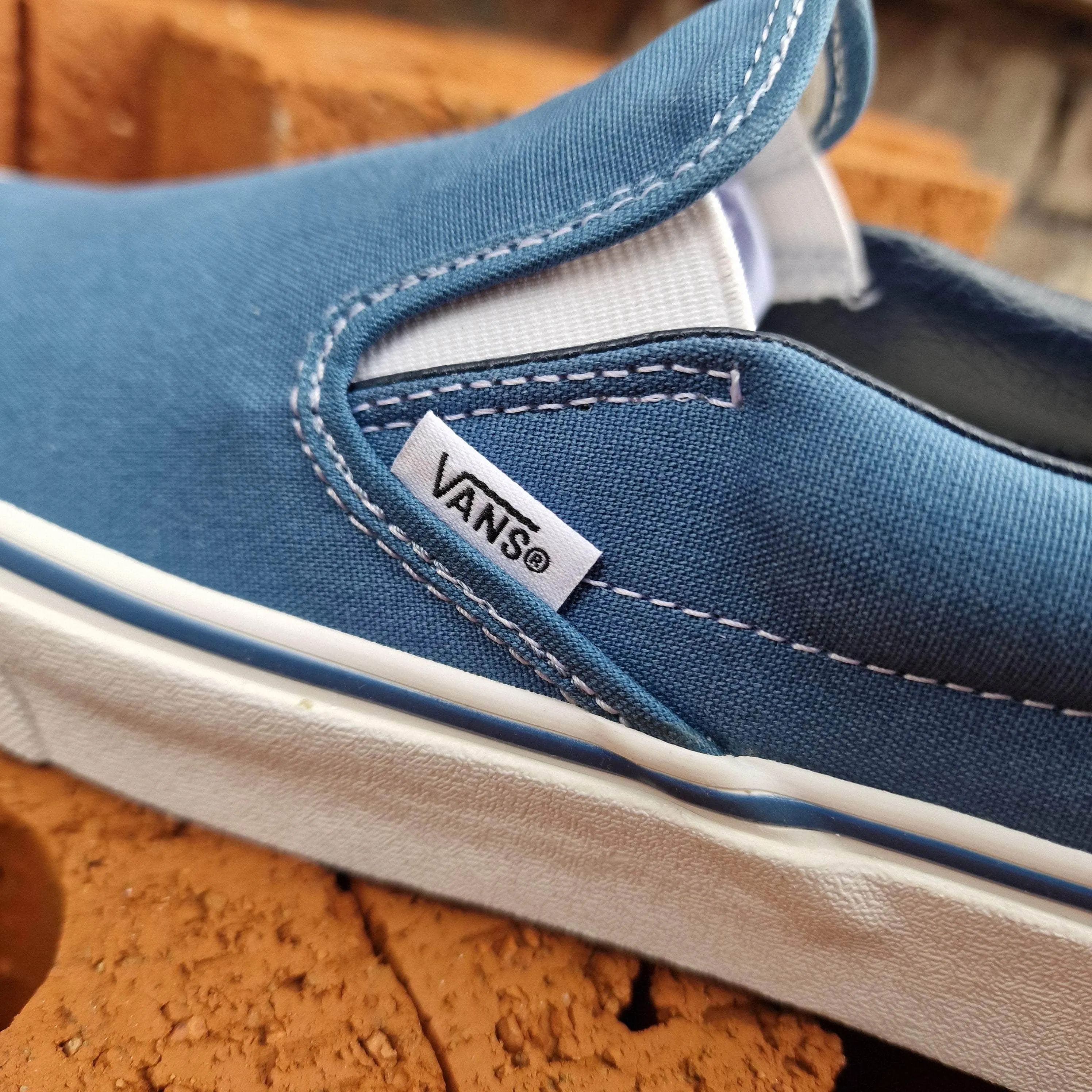 Vans Classic Slip-On Shoes Navy