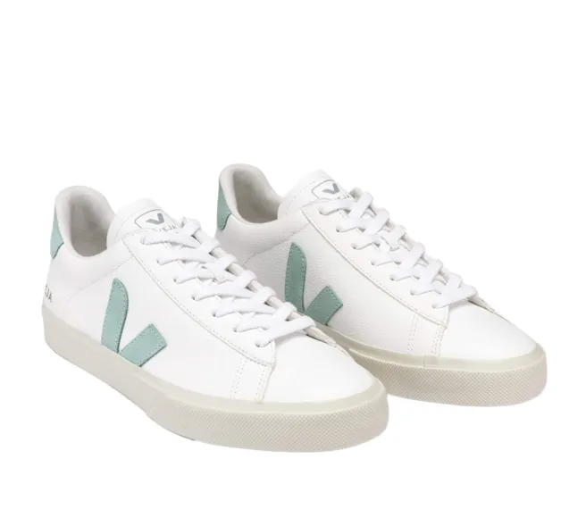 VEJA Campo Chromefree white matcha women