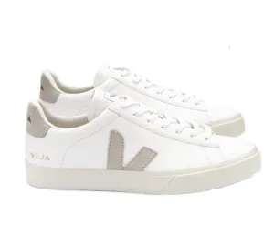 VEJA Campo Chromefree white natural suede men