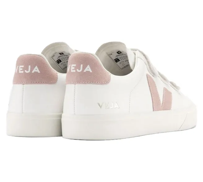 VEJA Recife Chromefree Leather White Babe Women