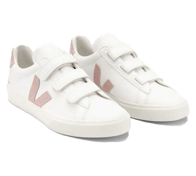 VEJA Recife Chromefree Leather White Babe Women