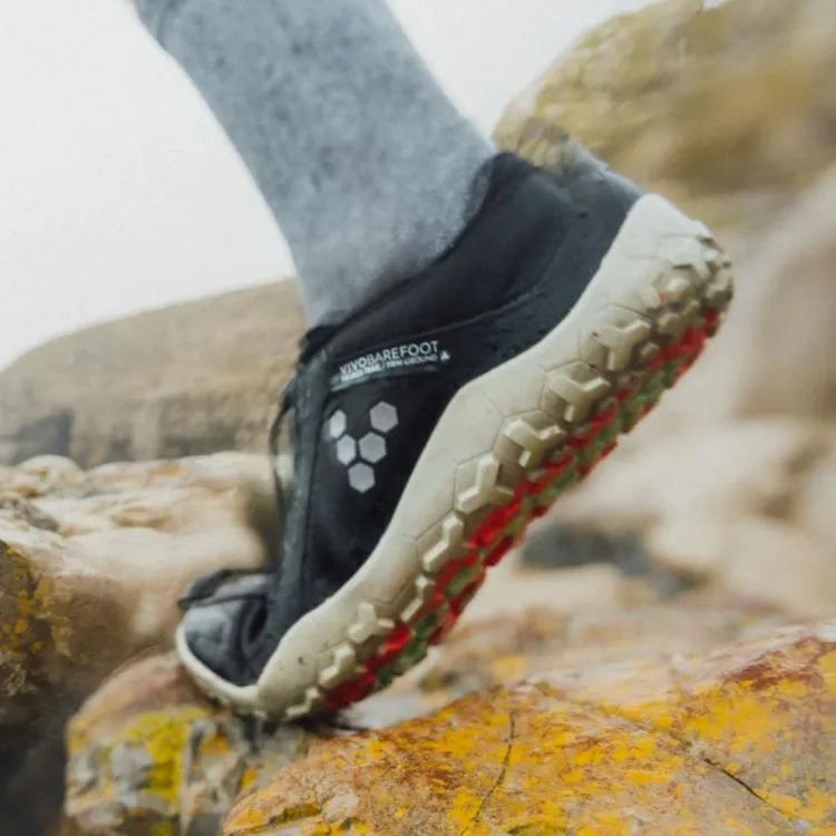 Vivobarefoot Primus Trail II All Weather FG - Obsidian (Womens)