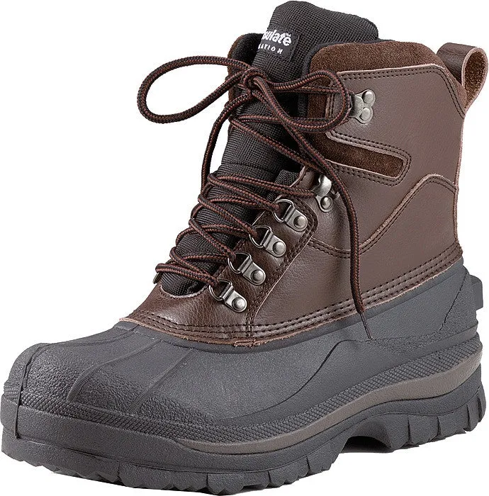 Waterproof Cold Weather Hiking Boots Brown