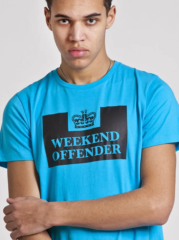 Weekend Offender Prison Tee - Ocean