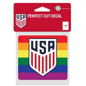 Wincraft USMNT Pride 4" x 4" Perfect Cut Decal