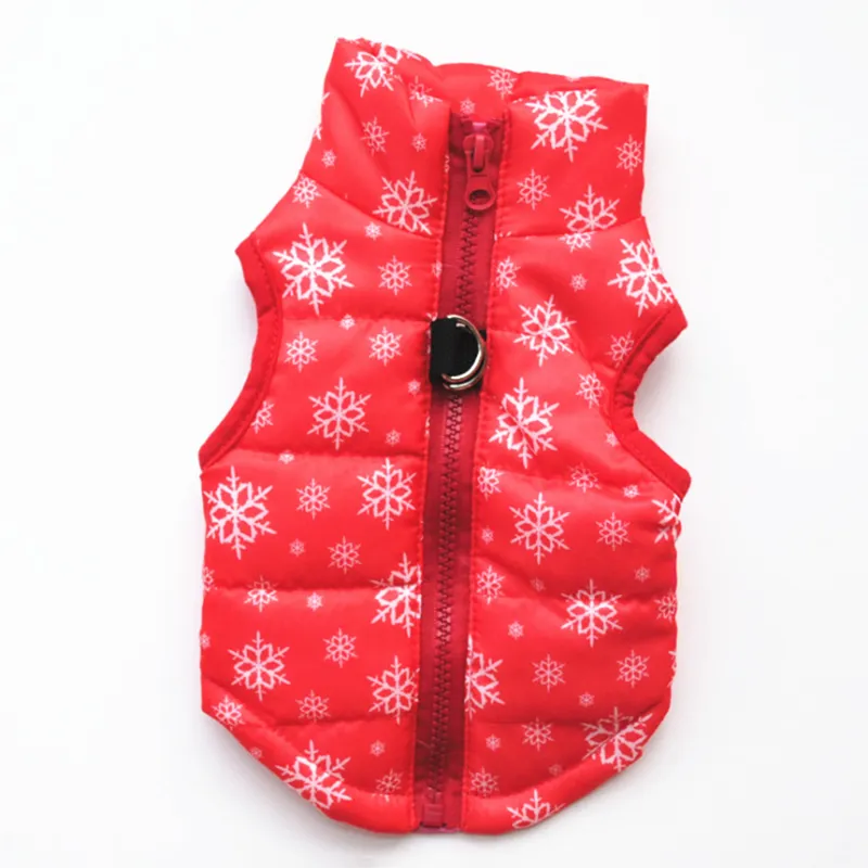 Winter Warm Pet Clothes: Windproof Dog Coat Jacket for Small Dogs - Padded Clothing for Yorkie, Chihuahua, Puppy, and Cats - Cozy Pet Outfit Vest