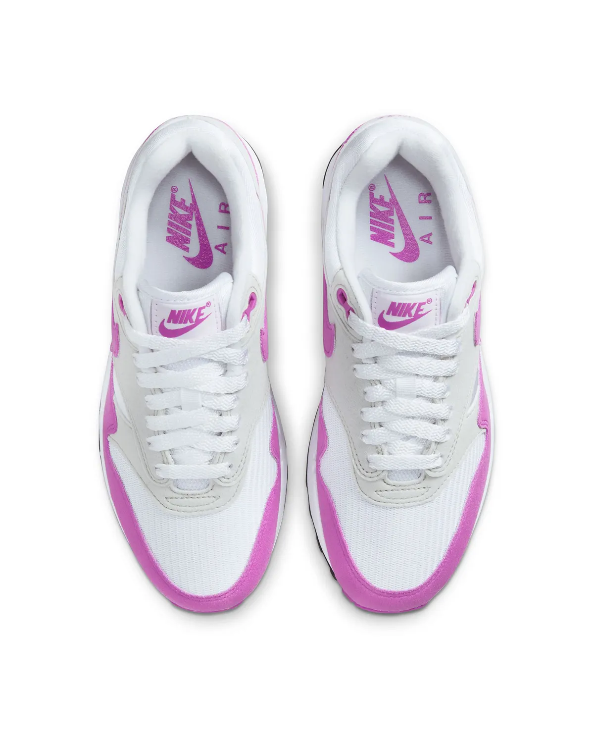 Wmns Air Max 1 Neutral Grey/Fuchsia Dream/White/Black