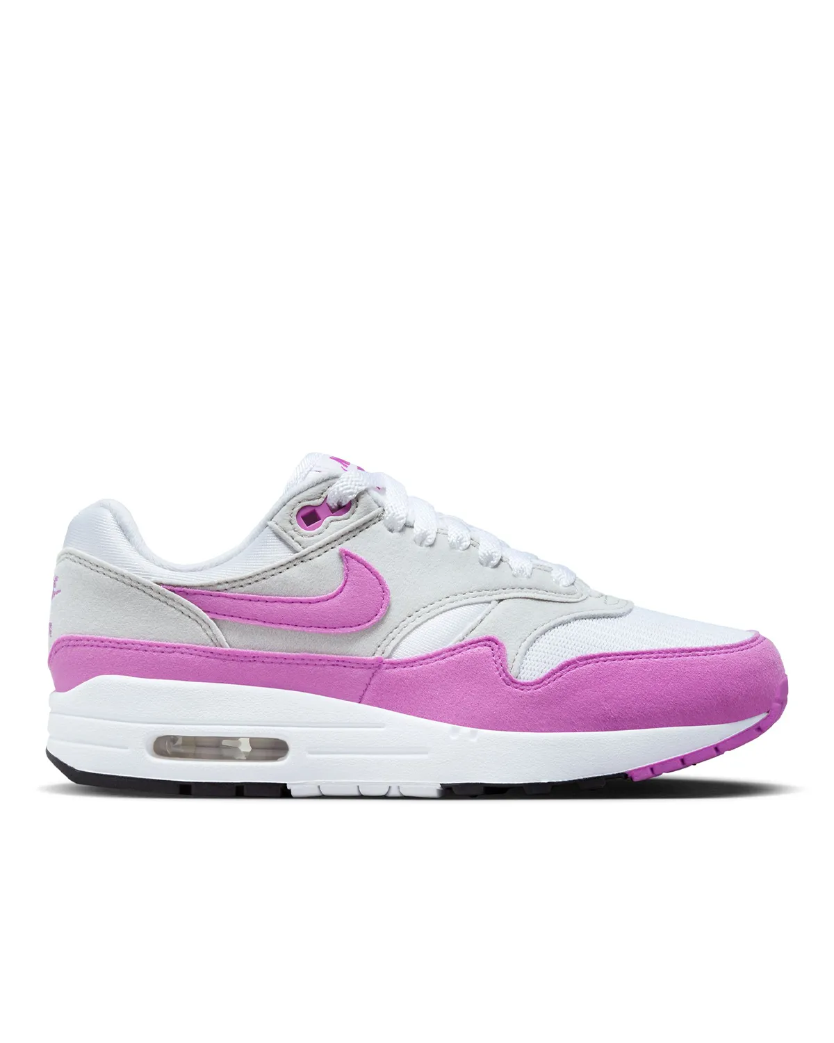 Wmns Air Max 1 Neutral Grey/Fuchsia Dream/White/Black