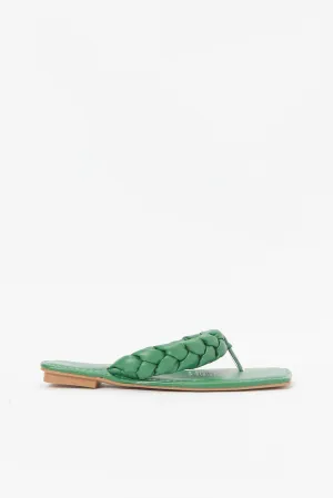 Women Green Mule