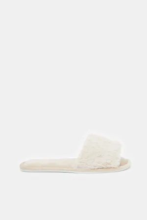 Women Taupe Classic Slipper