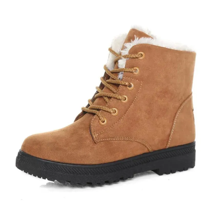 Women Winter Ankle Boots Winter Shoes