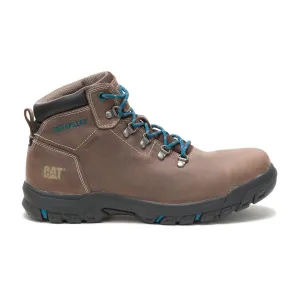 Women's Mae Steel-Toe Waterproof Work Boot Light Brown