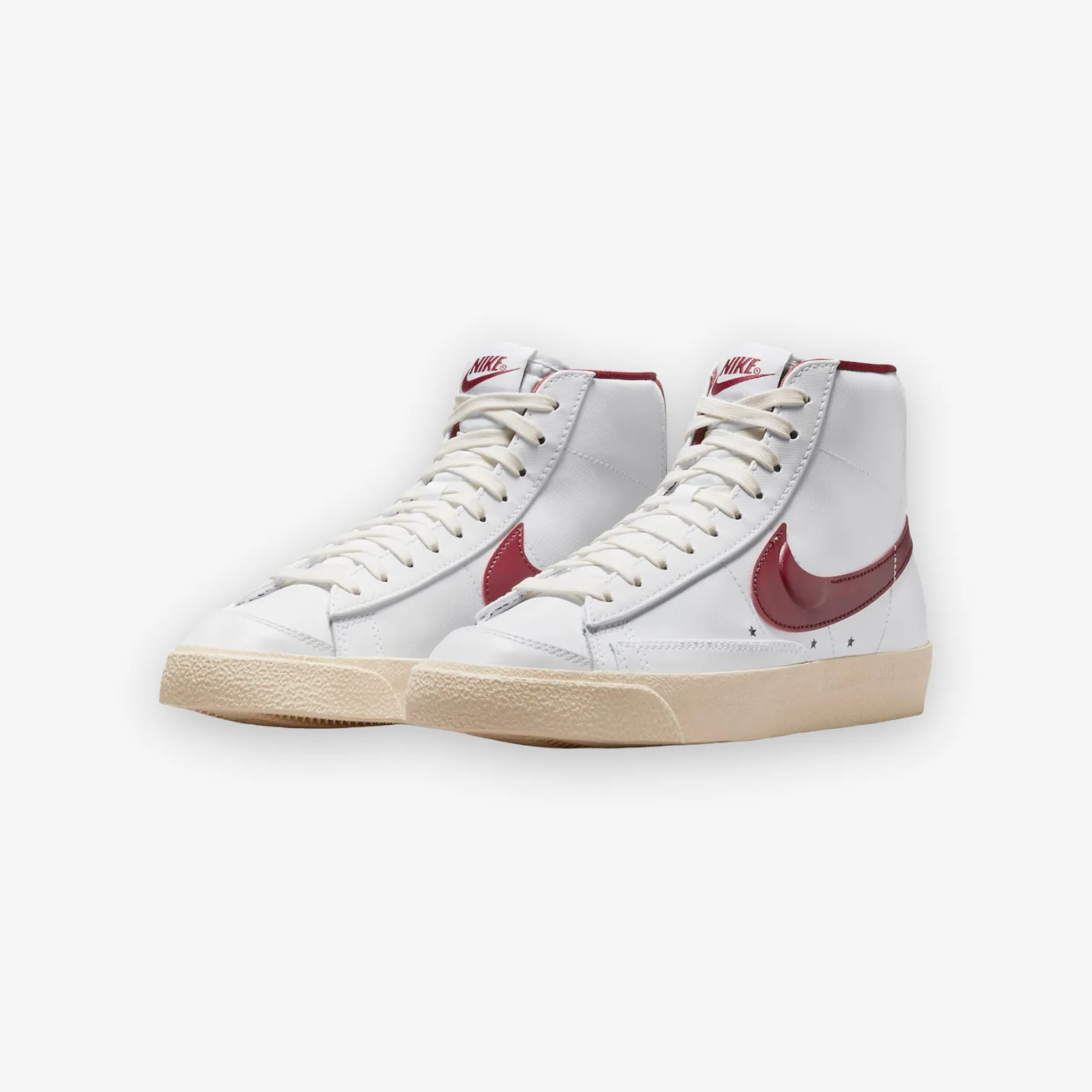 WOMEN'S NIKE BLAZER MID '77 SE White Team Red Muslin DV7003-100