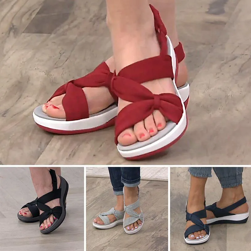 Women's Sandal Comfort Slides Beach Shoes Buckle Design Summer Beach Shoes For Outdoor