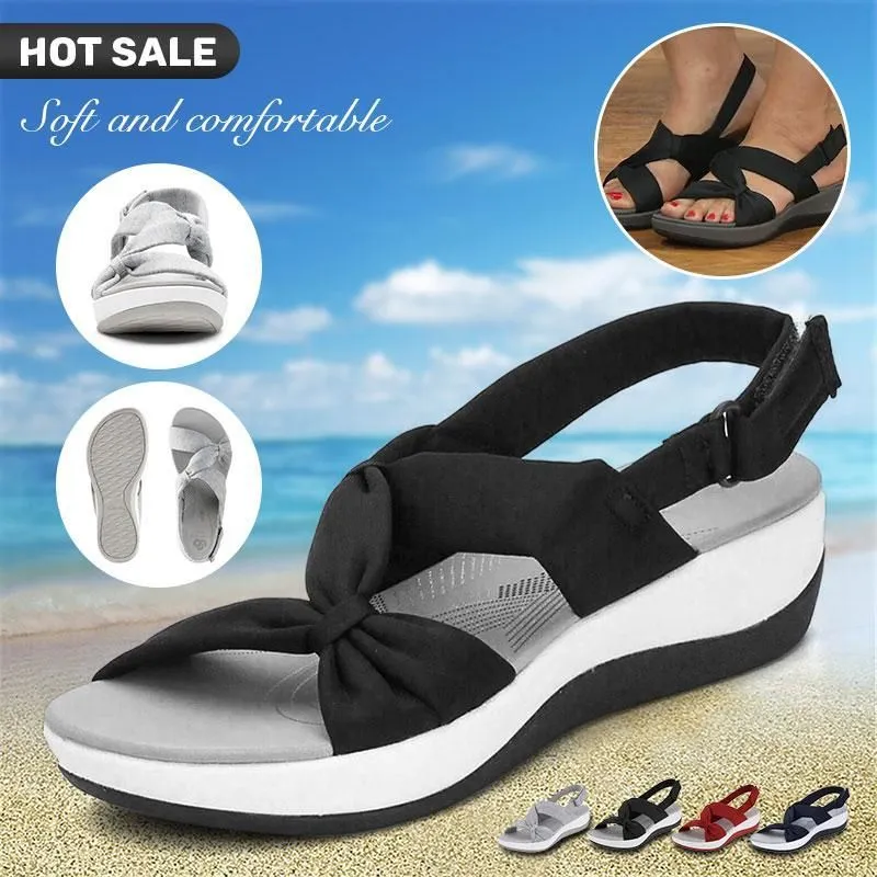 Women's Sandal Comfort Slides Beach Shoes Buckle Design Summer Beach Shoes For Outdoor