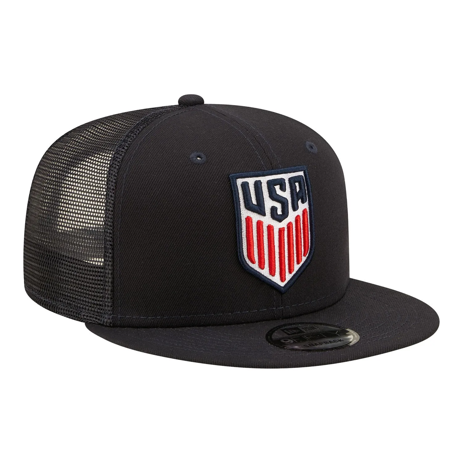 Youth New Era USMNT Navy 9Fifty Trucker Hat